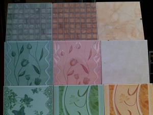 Ilustrasi Keramik Berwarna