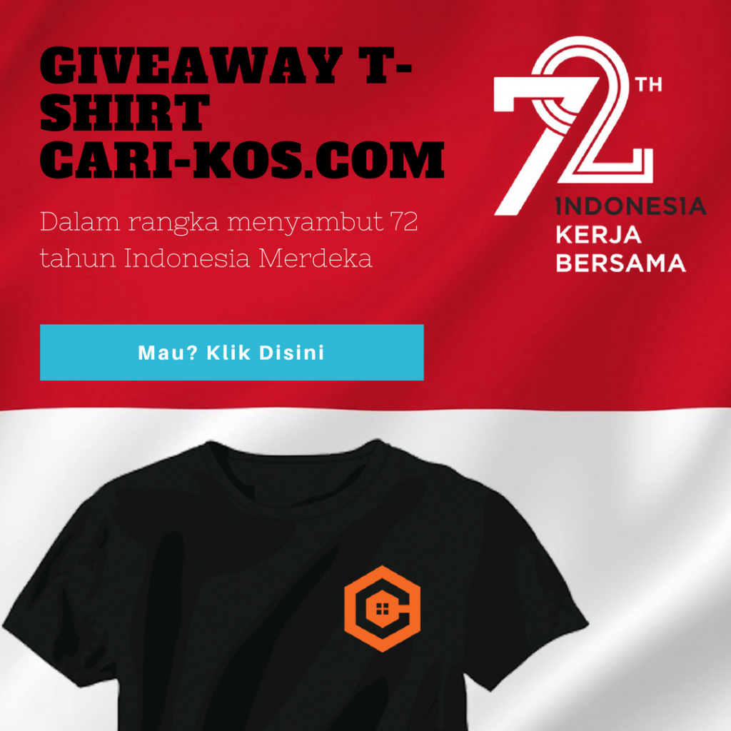 Giveaway T-Shirt Cari-Kos.id