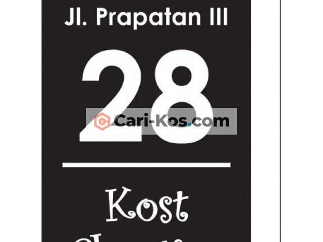 Kost bangunan baru Pria/Wanita, untuk orang baik2