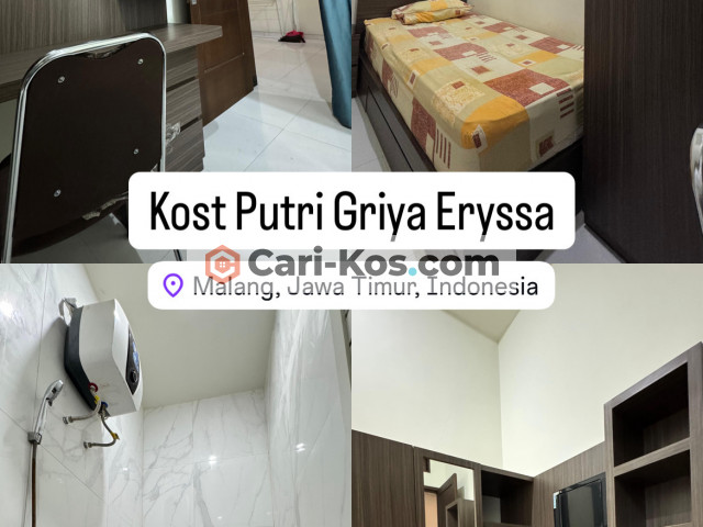 Kost Putri Griya Eryssa Kota Malang (Tutup)